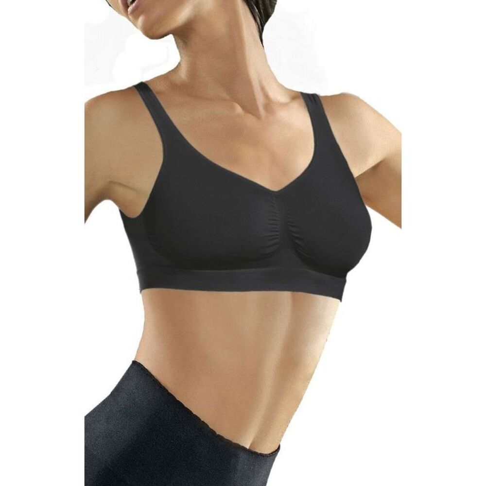 Control Body Seamless Bra Women Black Shapewear